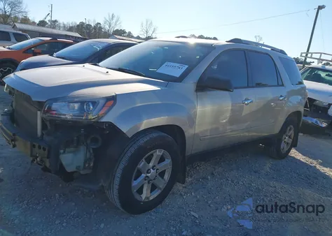 2015 GMC Acadia Sle-1 z USA, uszkodzony, nr VIN 1GKKRNED0FJ339517